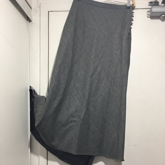 VINTAGE TRISTAN & ISEUT WOOL MAXI SKIRTS SIZE 8 - Picture 6 of 16